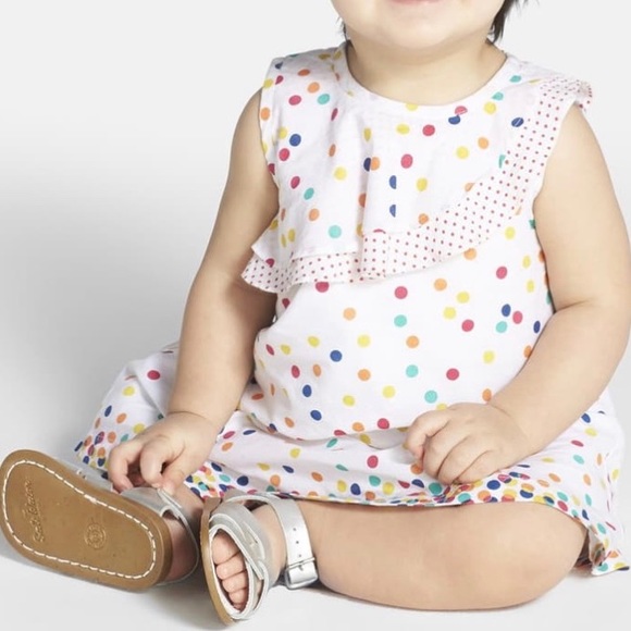 👧🏻NWT Salt Water sandals in silver - Picture 15 of 16